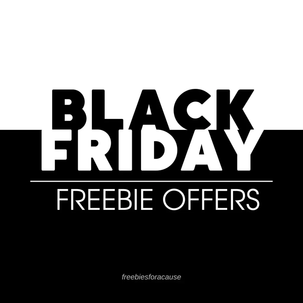 Black Friday Freebie Offers
