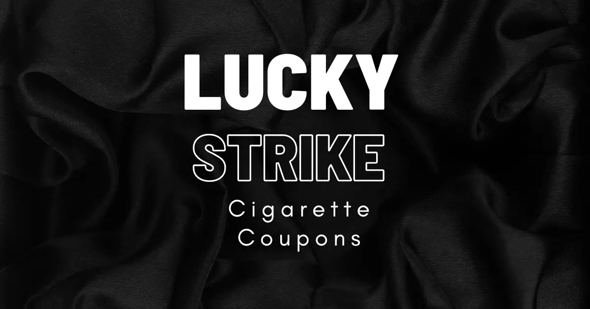Lucky Strike Cigarette Coupons