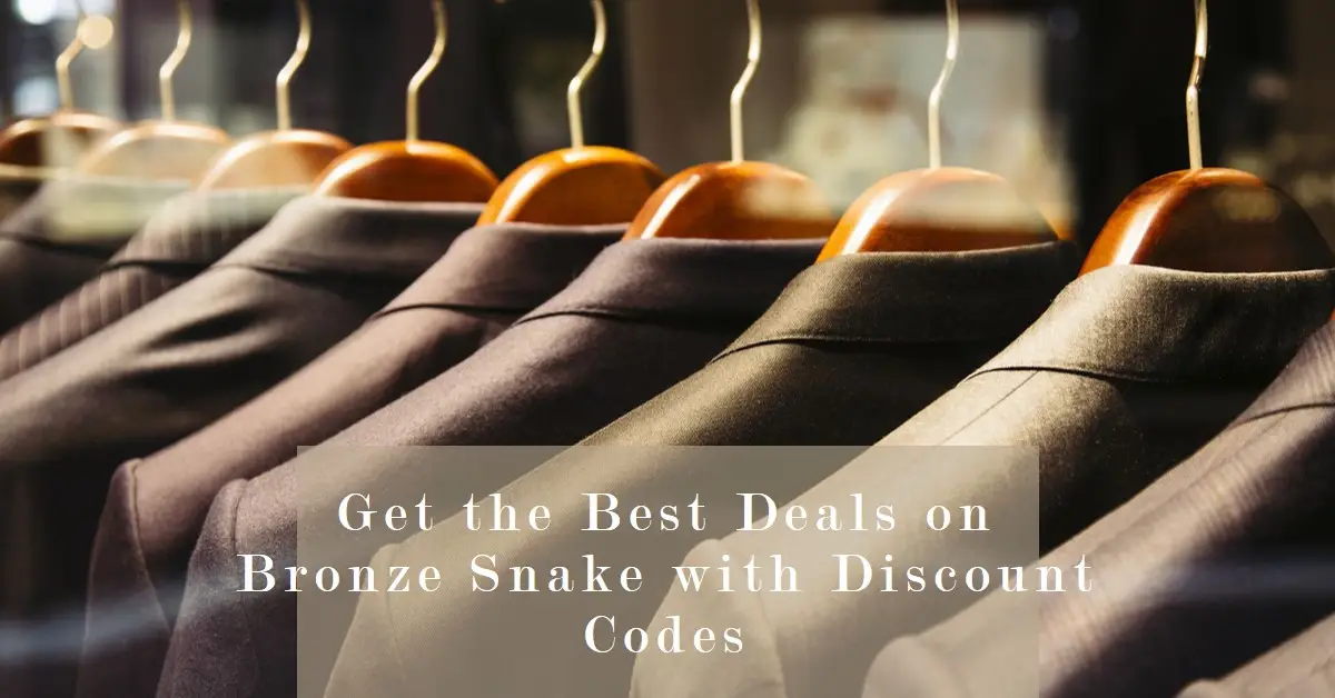 Bronze Snake Discount Codes 2024: Save on Premium Athletic Apparel